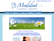 Tablet Screenshot of medident.be
